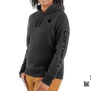 Carhartt Relaxed Fit Midweight Logo Sleeve Grapgic Hoodie